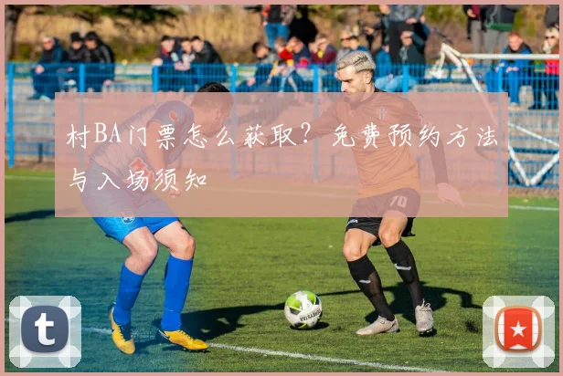 村BA门票怎么获取?免费预约方法与入场须知